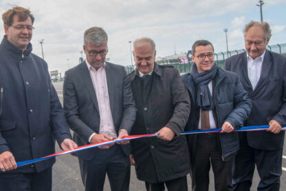 NEW SECURE PARKING LOT FOR HEAVY GOODS VEHICLES STARTS SERVICE AT DUNKERQUE-PORT FERRY TERMINAL