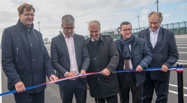 UN NOUVEAU PARKING SÉCURISÉ POUR POIDS LOURDS MIS EN SERVICE AU TERMINAL FERRY DE DUNKERQUE-PORT