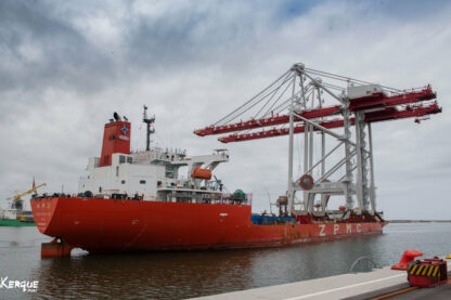 DUNKERQUE-PORT : DEUX NOUVEAUX PORTIQUES POUR EQUIPER LE TERMINAL DES FLANDRES