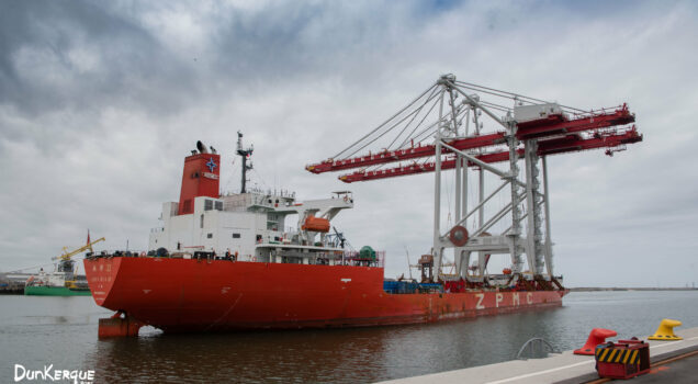 DUNKERQUE-PORT : DEUX NOUVEAUX PORTIQUES POUR EQUIPER LE TERMINAL DES FLANDRES